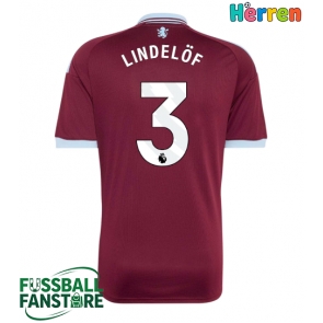 Aston Villa Victor Lindelof #3 Replik Heimtrikot 2026-27 Kurzarm
